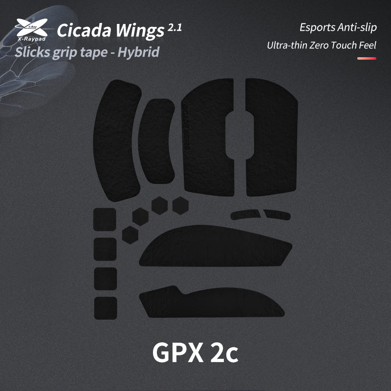 Cicada Wings 2.1 Grips - Logitech G Pro X Superlight 2C
