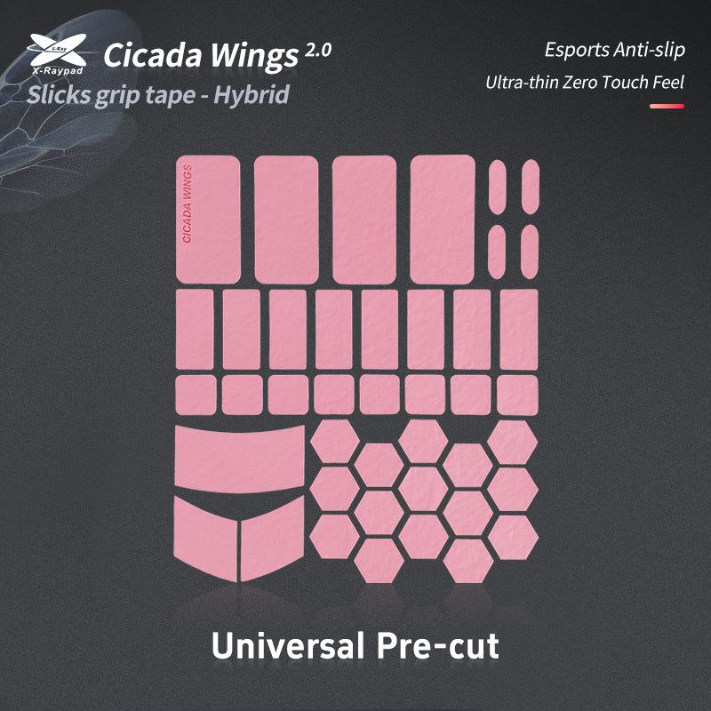 Cicada Wings 2.0 Grips - Universal Pre-cut
