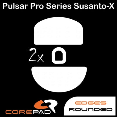 ♫bohemseo LLOGO PADDING Corepad Skatez for Pulsar X2 CL CrazyLight - Lethal Gaming Gear