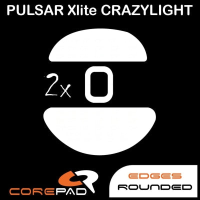 Corepad Skatez for Pulsar X2 CL CrazyLight - Lethal Gaming Gear