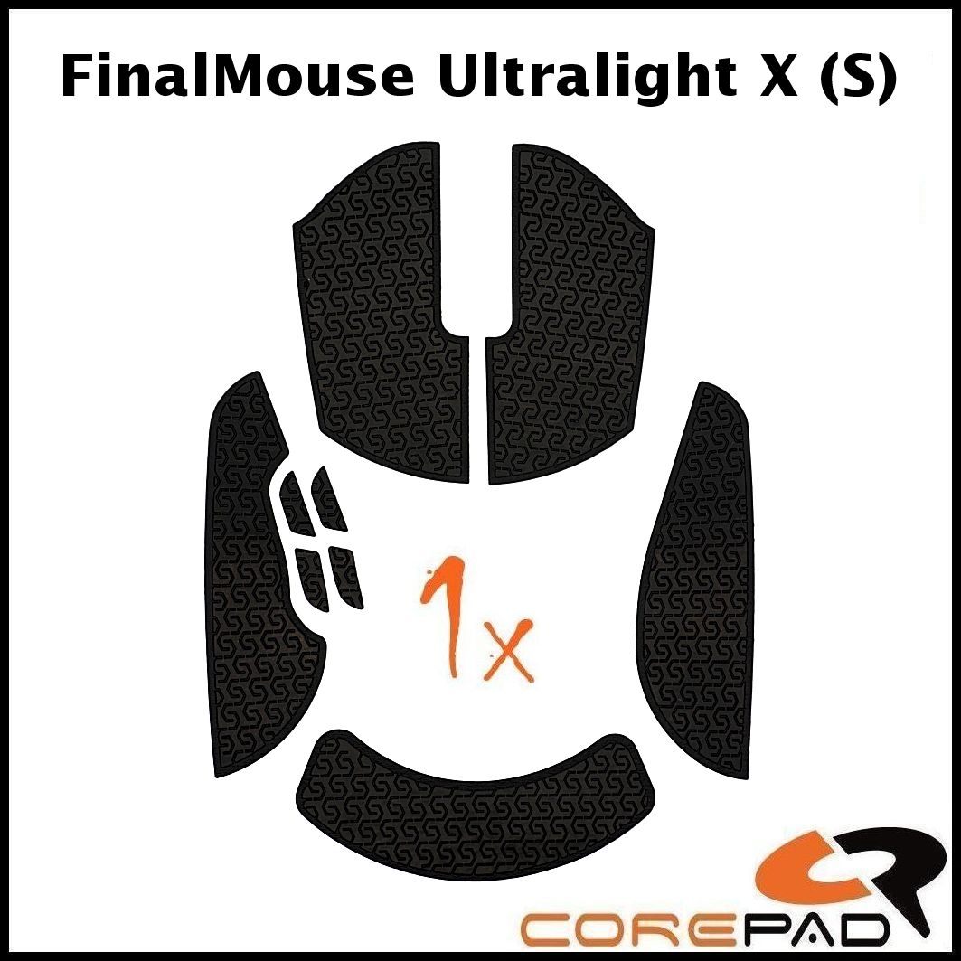 ゴルフィッカーズ　バット Corepad Grips for Finalmouse Ultralight X Cheetah - Lethal Gaming Gear