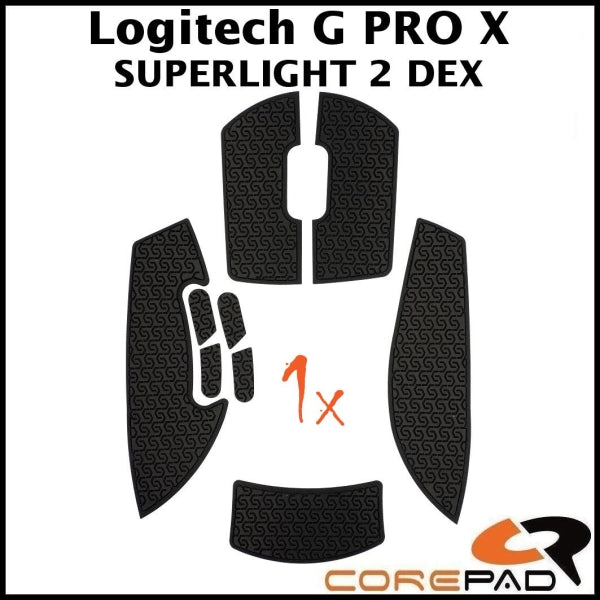 PRO X SUPERLIGHT 2 / 付属品完備 / Corepad換装 Corepad Skatez PRO MAX for Logitech G Pro X Superlight 2 - us