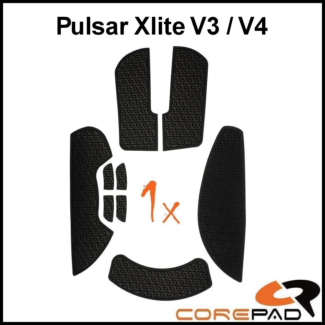 Corepad Grips - Pulsar Xlite V3 / V4 (V3/V3 eS/V4/V4 eS - Size 2 = Regular Medium)