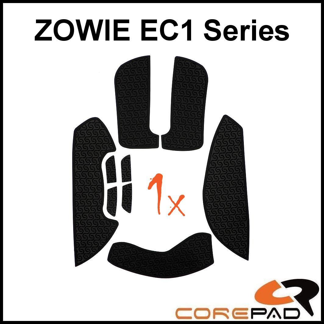 Corepad Grips - Zowie EC1 Series (EC1-B/EC1-B V2/EC1-C/EC1-CW/EC1-DW)