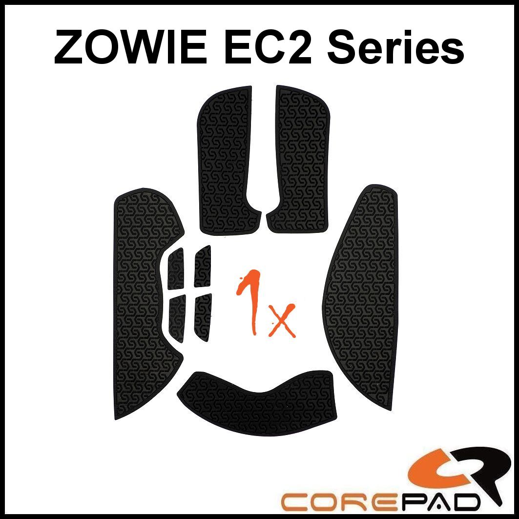Corepad Grips - Zowie EC2 Series (EC2-B/EC2-B V2/EC2-C/EC2-CW/EC2-DW)