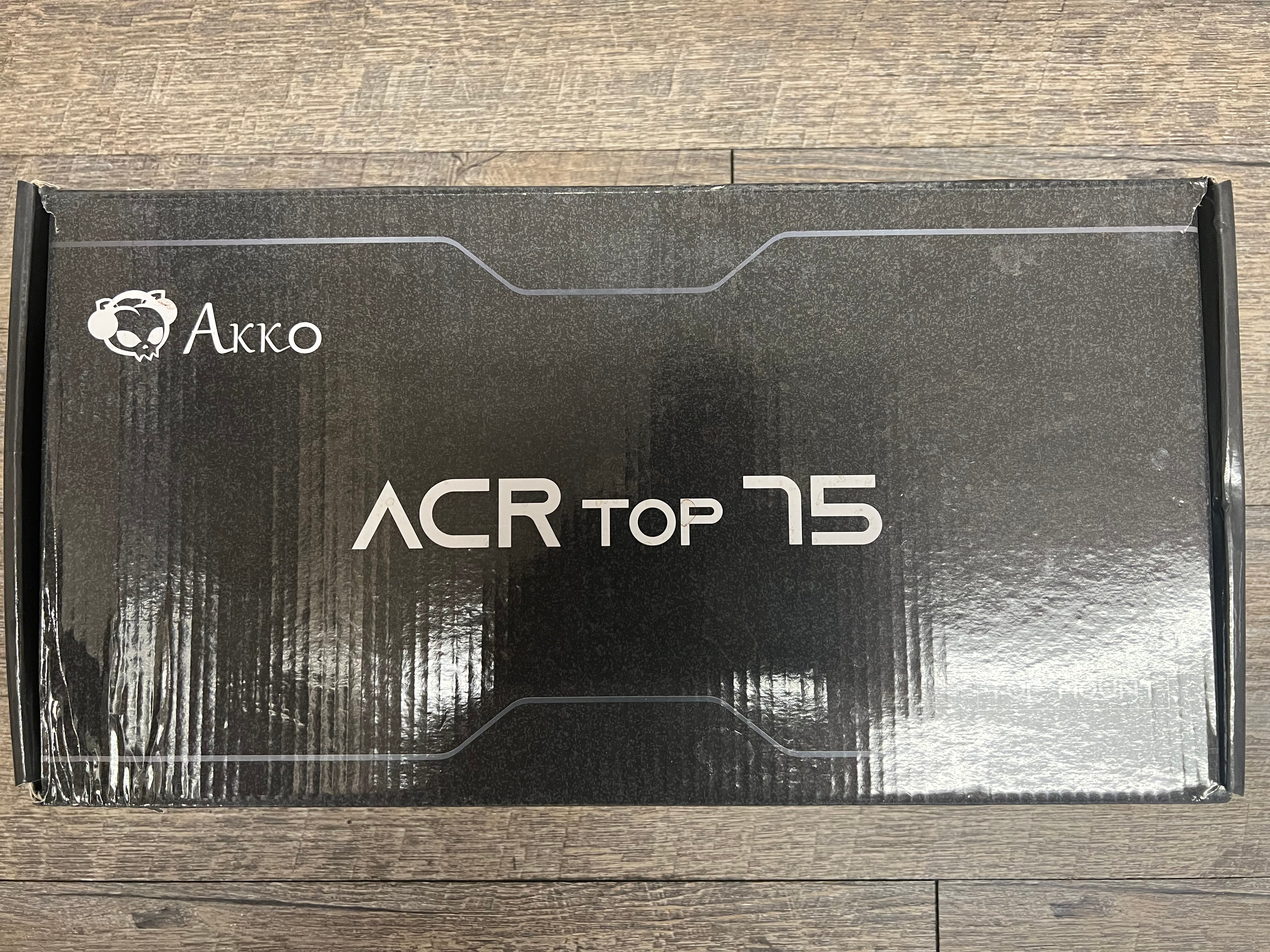 Akko ACR Top 75 - DIY Barebones Kit - Black