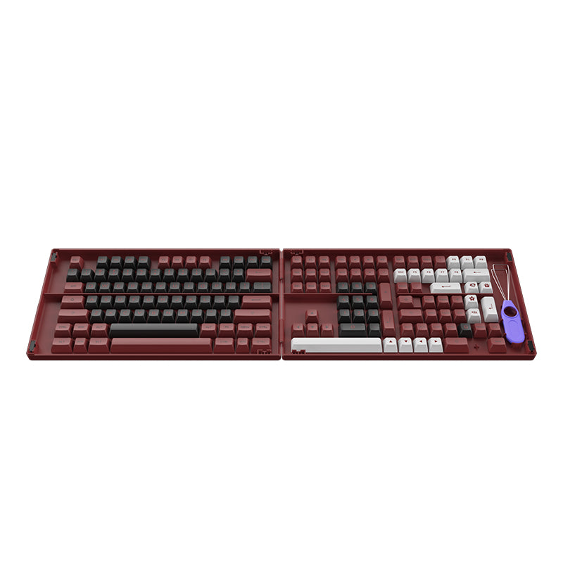 Akko Bred Keycap Set (158-Key)