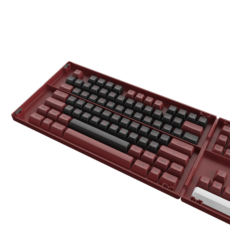 Akko Bred Keycap Set (158-Key)