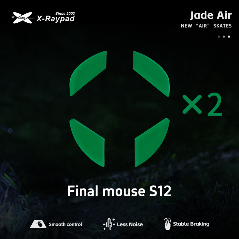 Jade AIR Skates - Finalmouse S12/UL2/ULX