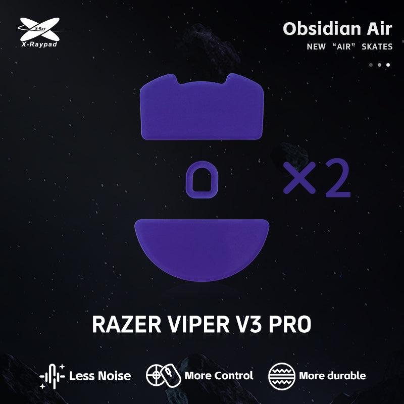 X-Raypad Obsidian Air - Razer Viper V3 Pro (Purple)