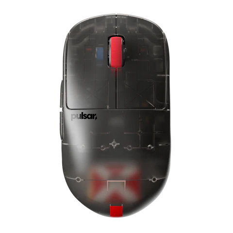 Pulsar X2H Black Clear Edition Wireless Gaming Mouse - Lethal Pulsar X2H Black Clear Edition Wireless Gaming Mouse - Lethal
