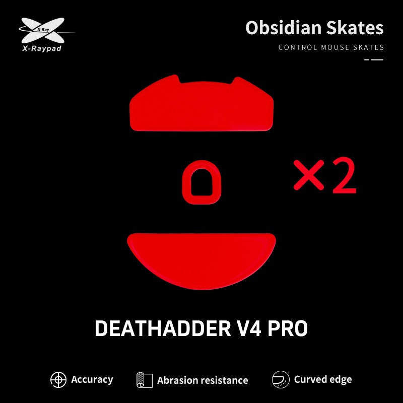 Obsidian Control Skates - Razer Deathadder V4 PRO