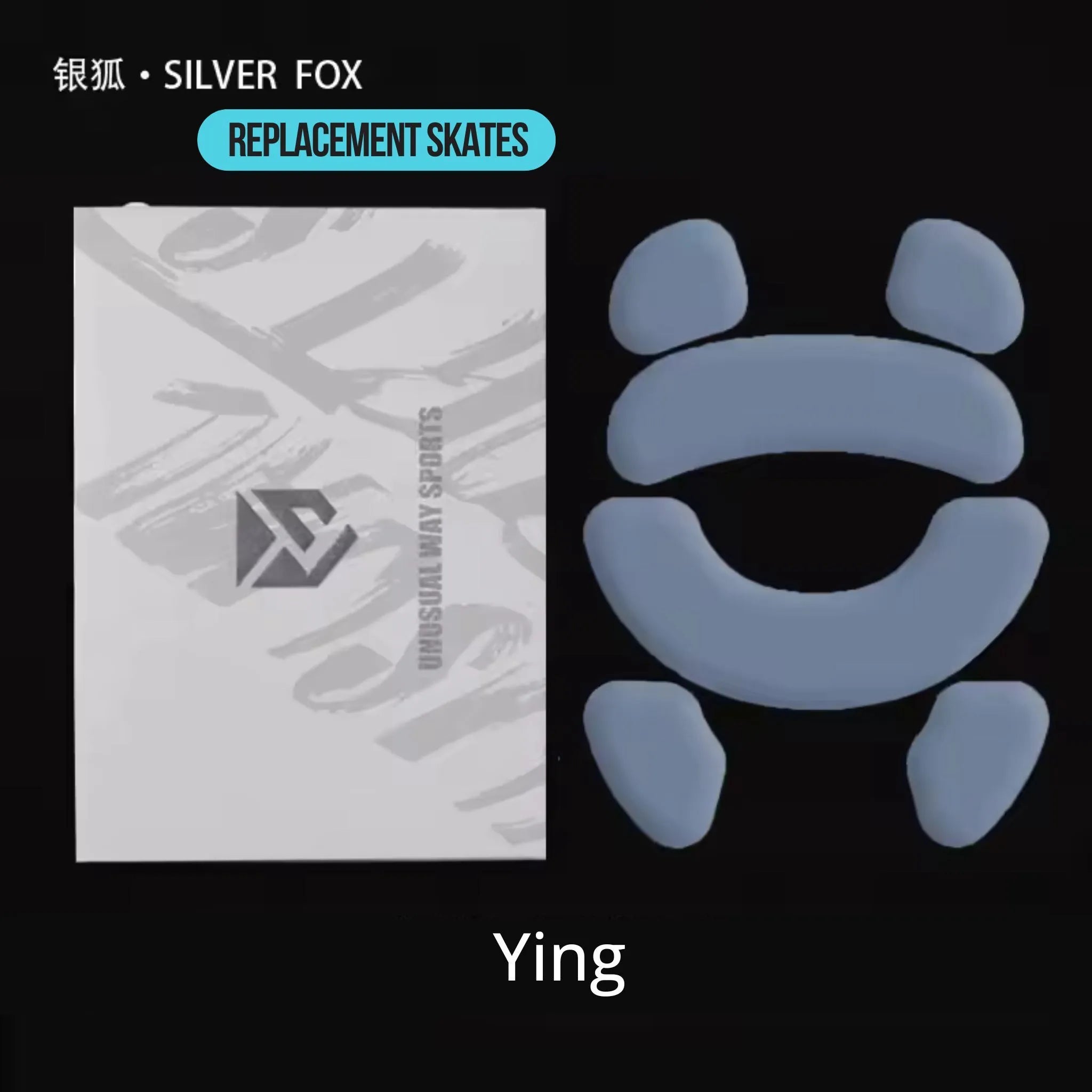 Silver Fox - WLMOUSE YING 影 Forged Carbon Fiber / Magnesium