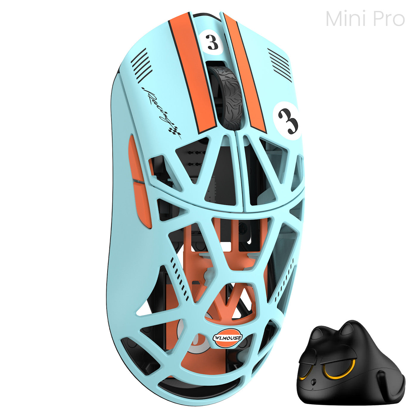 k1235 Magnesium Beast X MINI Mouse オレンジ Beast X Racing (Blue & Orange) Magnesium Gaming Mouse [PRE-ORDER