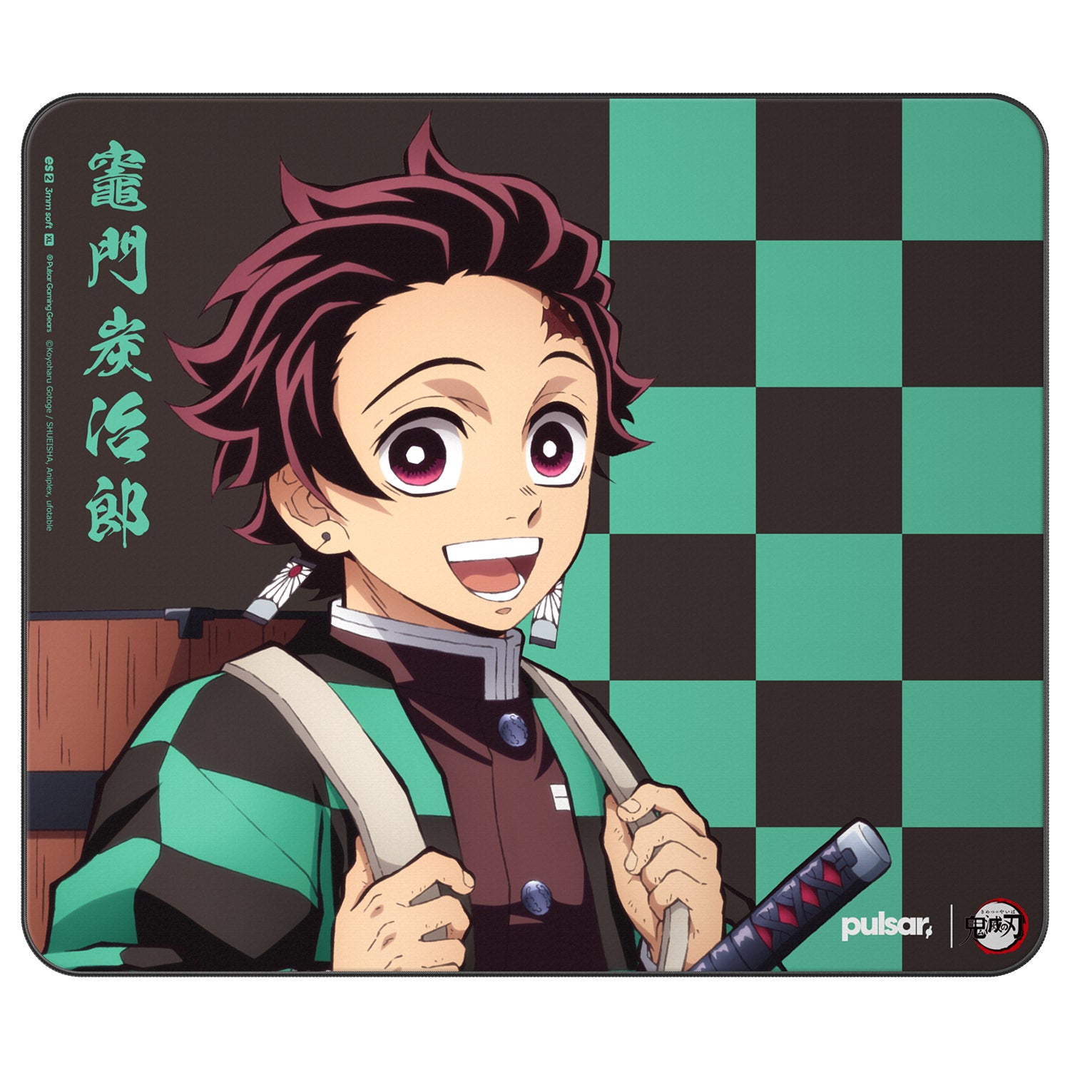 Pulsar ES2 Tanjiro eSports Mousepad 3mm (Medium Speed) – LETHAL.GG