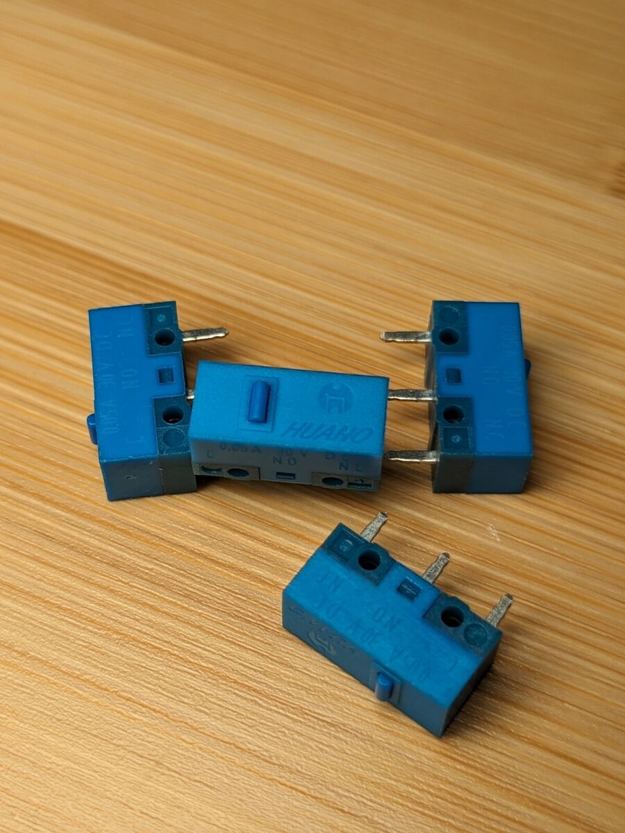 Huano Blue Shell Blue dot (2 pcs) Mouse Switch - Lethal Gaming