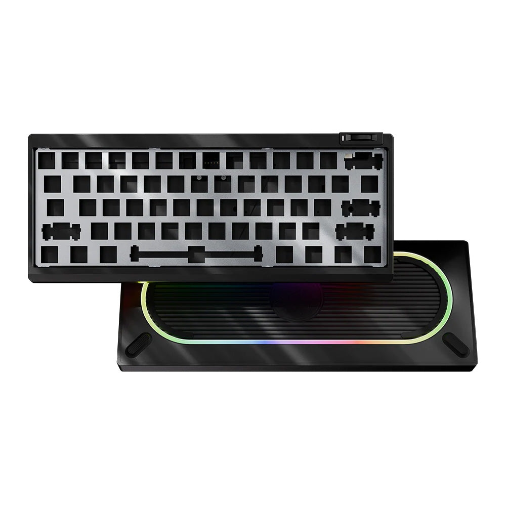 Zoom64 Case Kit - GH60 HE [Mystic Ink] with 63 WS Flux Deep Clacky