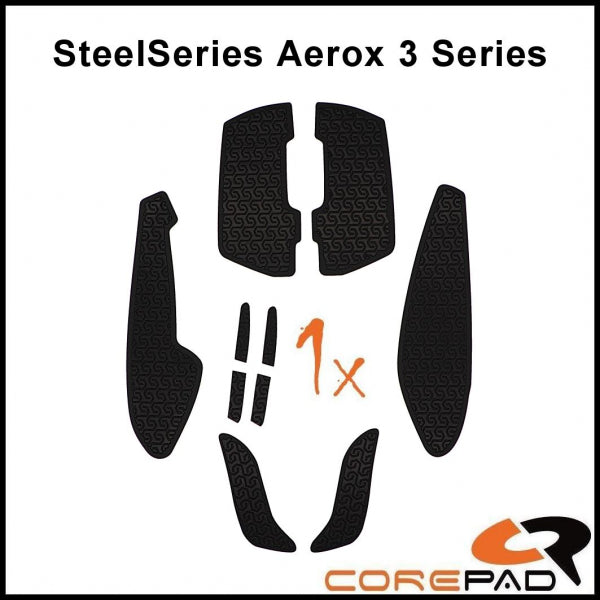 Corepad Grips for Steelseries Aerox 3 Series - Lethal Gaming Gear
