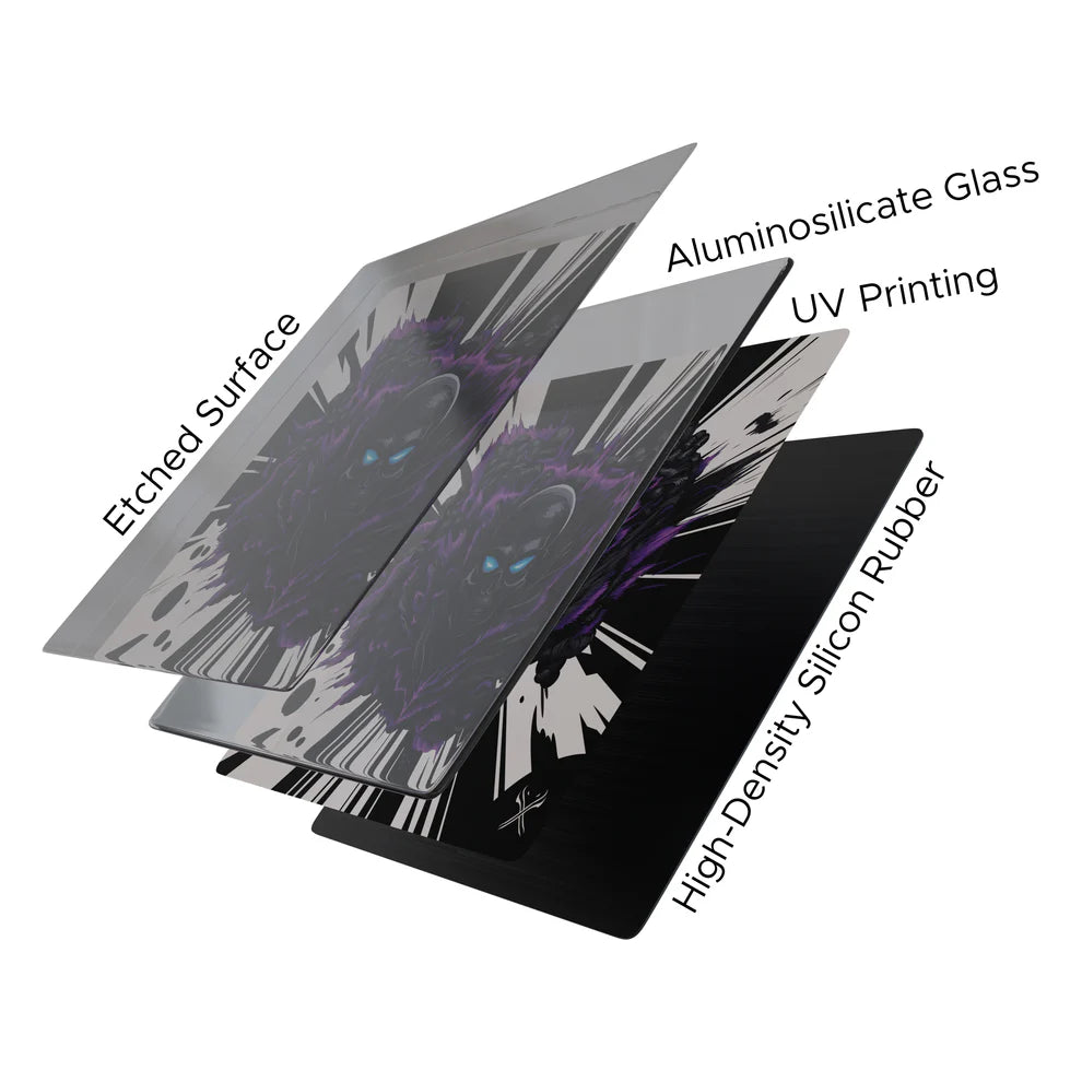 Tenta-X Cataclysm Glass Mousepad - Limited Edition