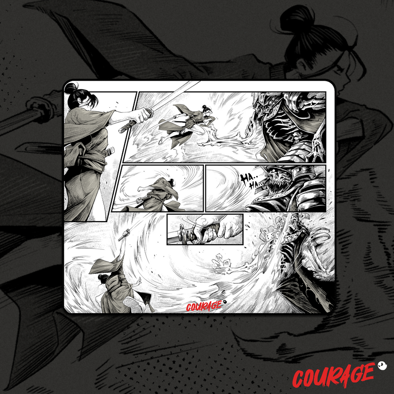 GHOSTGLIDES Courage Gaming Mousepad