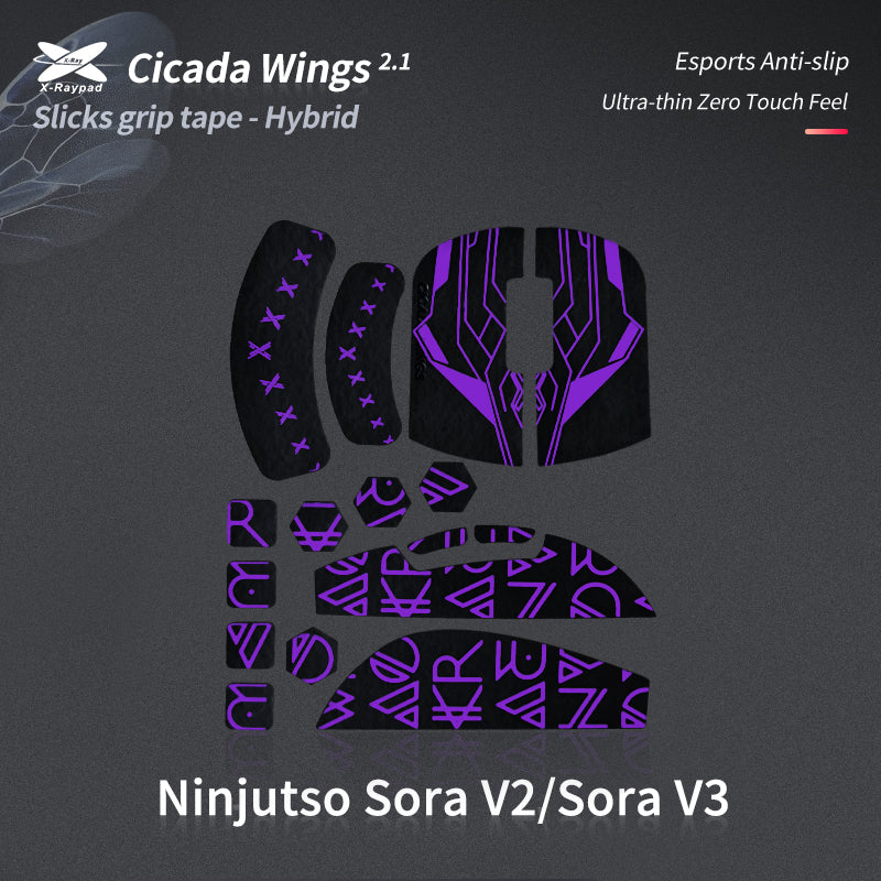 Cicada Wings 2.1 Grips - Ninjutso Sora V2/V3