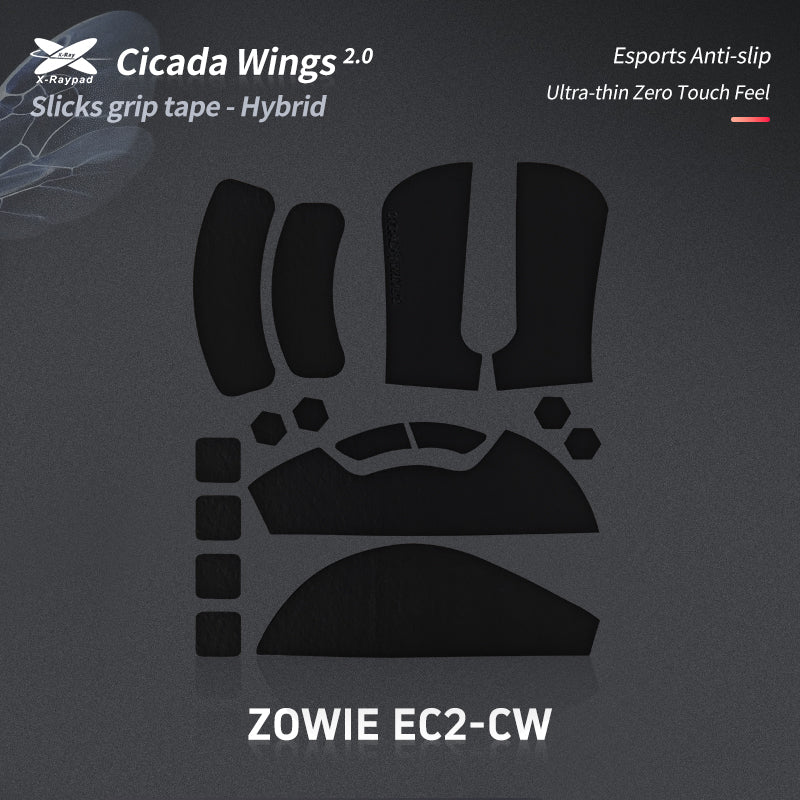 Cicada Wings 2.0 Grips - Zowie EC2-CW Wireless