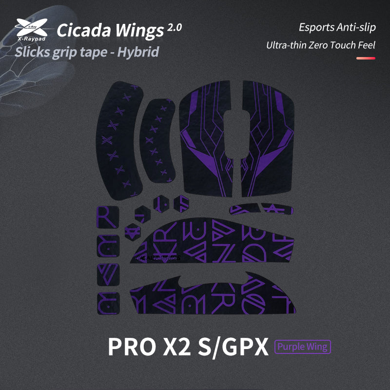 Cicada Wings 2.0 Grips for Logitech G Pro X Superlight