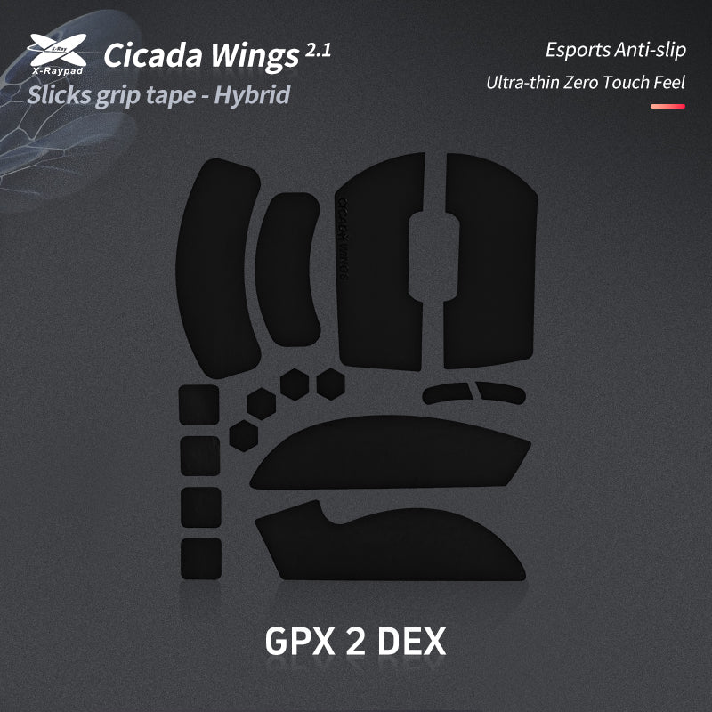 Cicada Wings 2.1 Grips - Logitech G Pro X Superlight 2 DEX