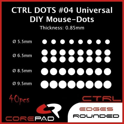 Corepad Skatez CTRL #4 - Universal DIY Dots (0.85mm thick)