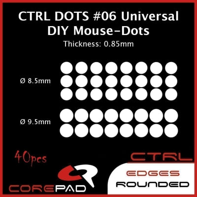 Corepad Skatez CTRL #6 - Universal DIY Dots (0.85mm thick)