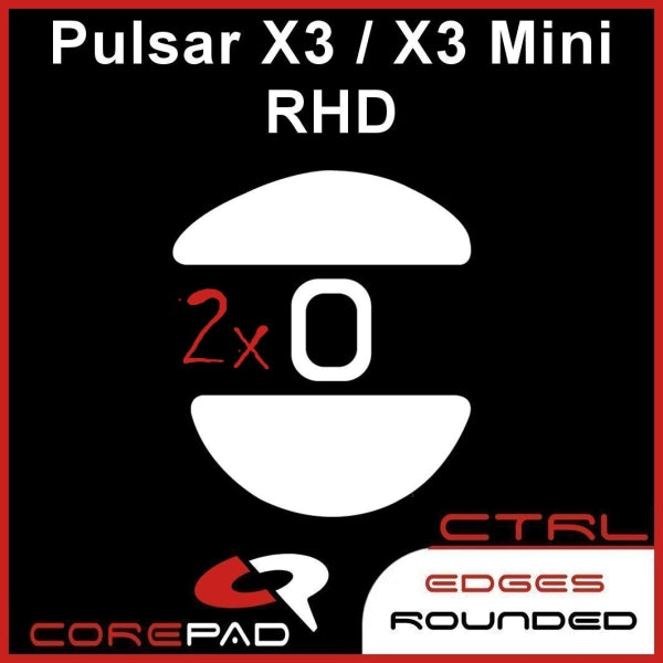 Corepad Skatez CTRL - Pulsar X3 / X3 Mini (RHD)