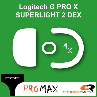 Corepad CNC Skatez PRO MAX - Logitech G PRO X Superlight 2 DEX