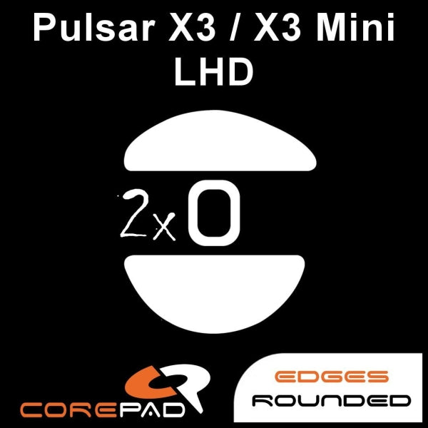 Corepad Skatez - Pulsar X3 / X3 Mini (LHD)