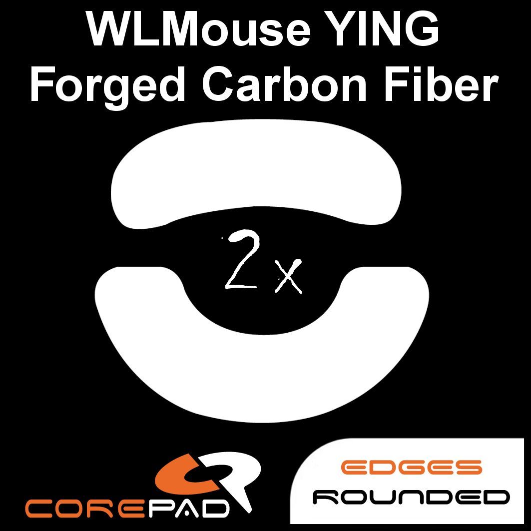 Corepad Skatez - WLMouse YING Forged Carbon Fiber