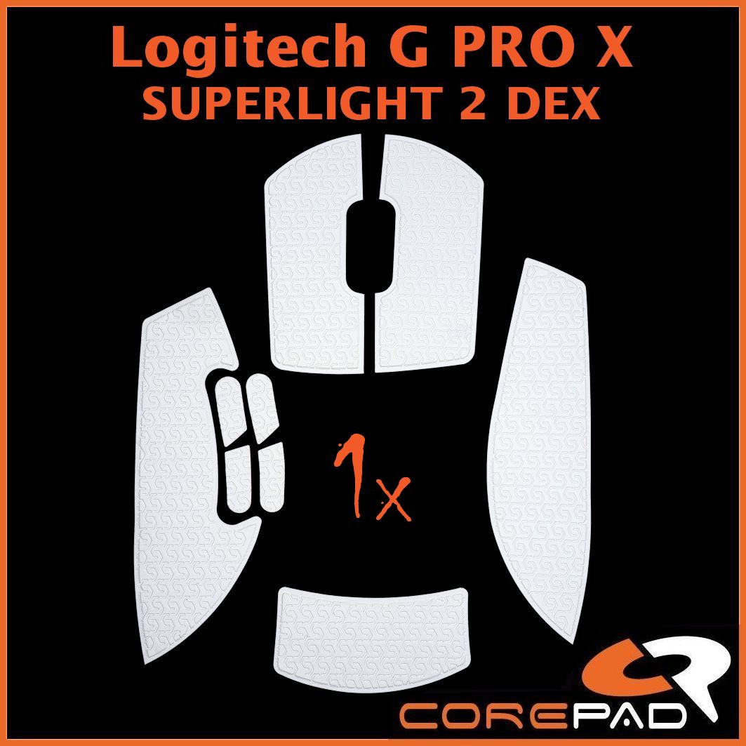 Corepad PXP Grips - Logitech G Pro X Superlight 2 DEX