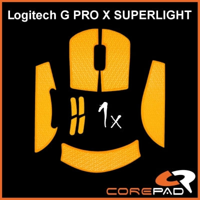 Corepad Grips for Logitech G PRO X SUPERLIGHT 1 / 2 - Lethal