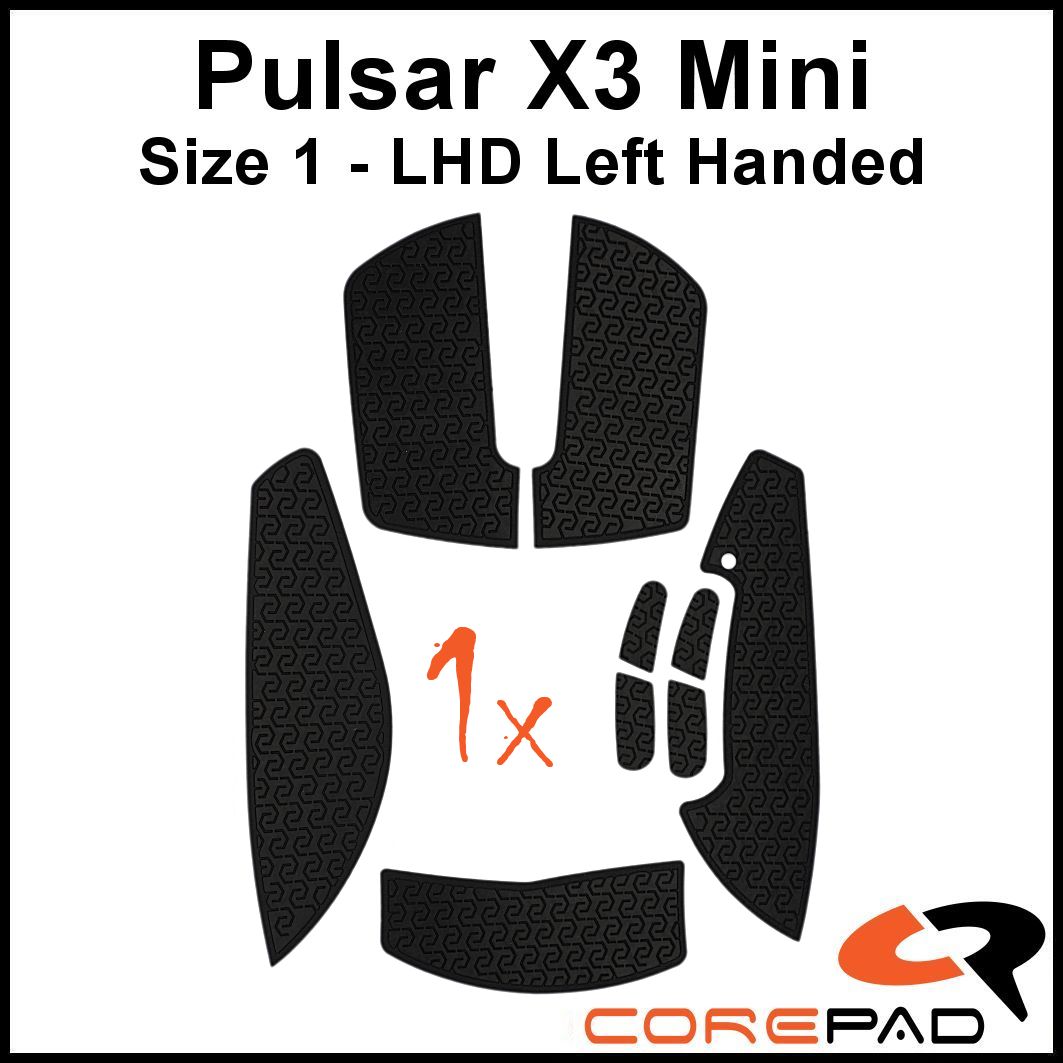 Corepad Grips - Pulsar X3 Mini (LHD)