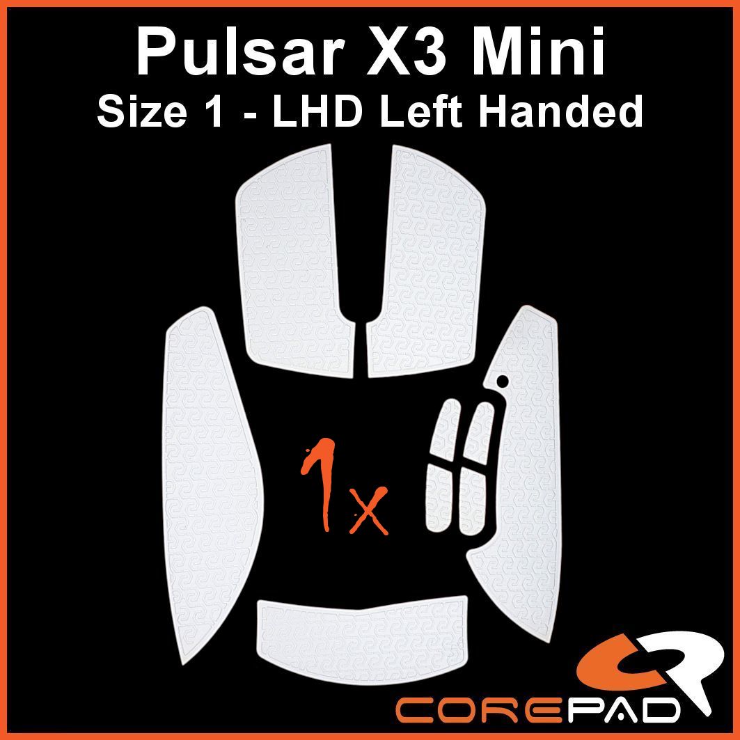 Corepad Grips - Pulsar X3 Mini (LHD)