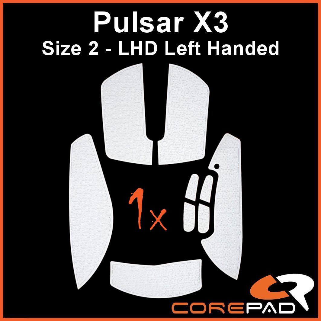Corepad Grips - Pulsar X3 (LHD)