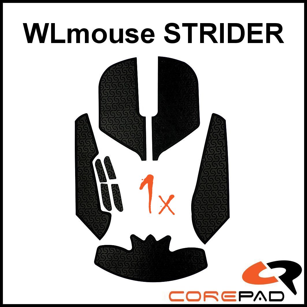 Corepad Grips - WLmouse STRIDER Magnesium 8K