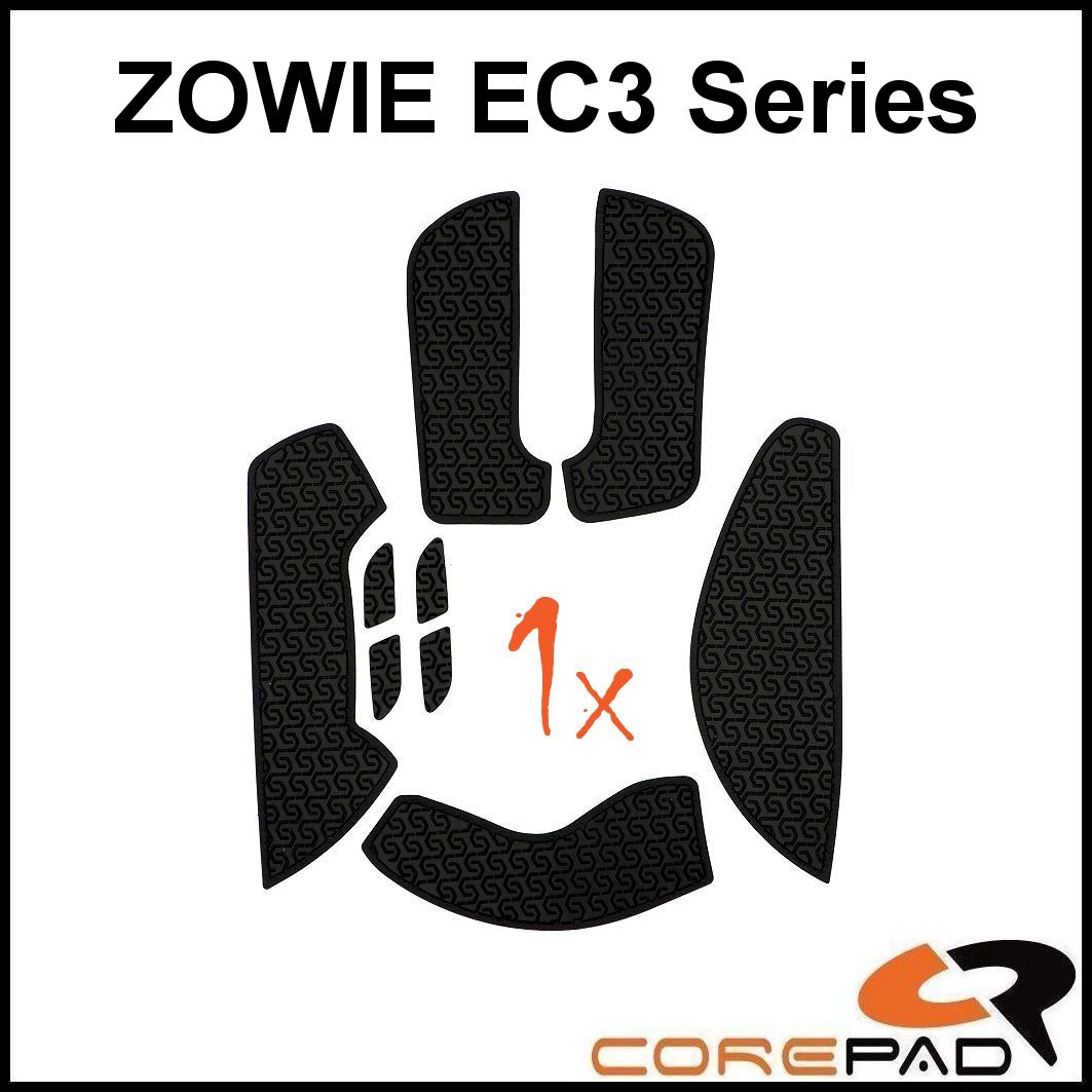 Corepad Grips - Zowie EC3 Series (EC3-B/EC3-B V2/EC3-C/EC3-CW/EC3-DW)