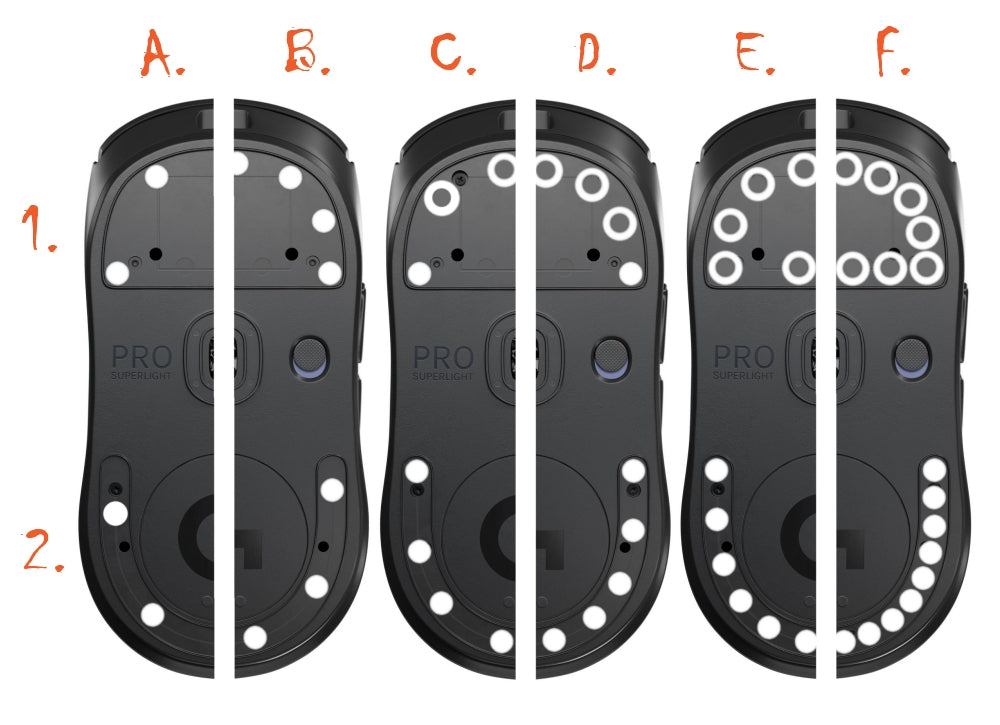 Corepad Skatez G+ - ONYX Universal Donuts (1.00mm / 0.85mm thick