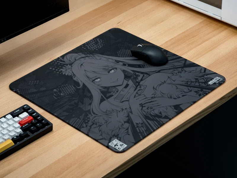 Wraith cosmic glass v2 evil ガラスマウスパッド Wraith Cosmic Glass V2 Mousepad Evil Edition - Lethal Gaming
