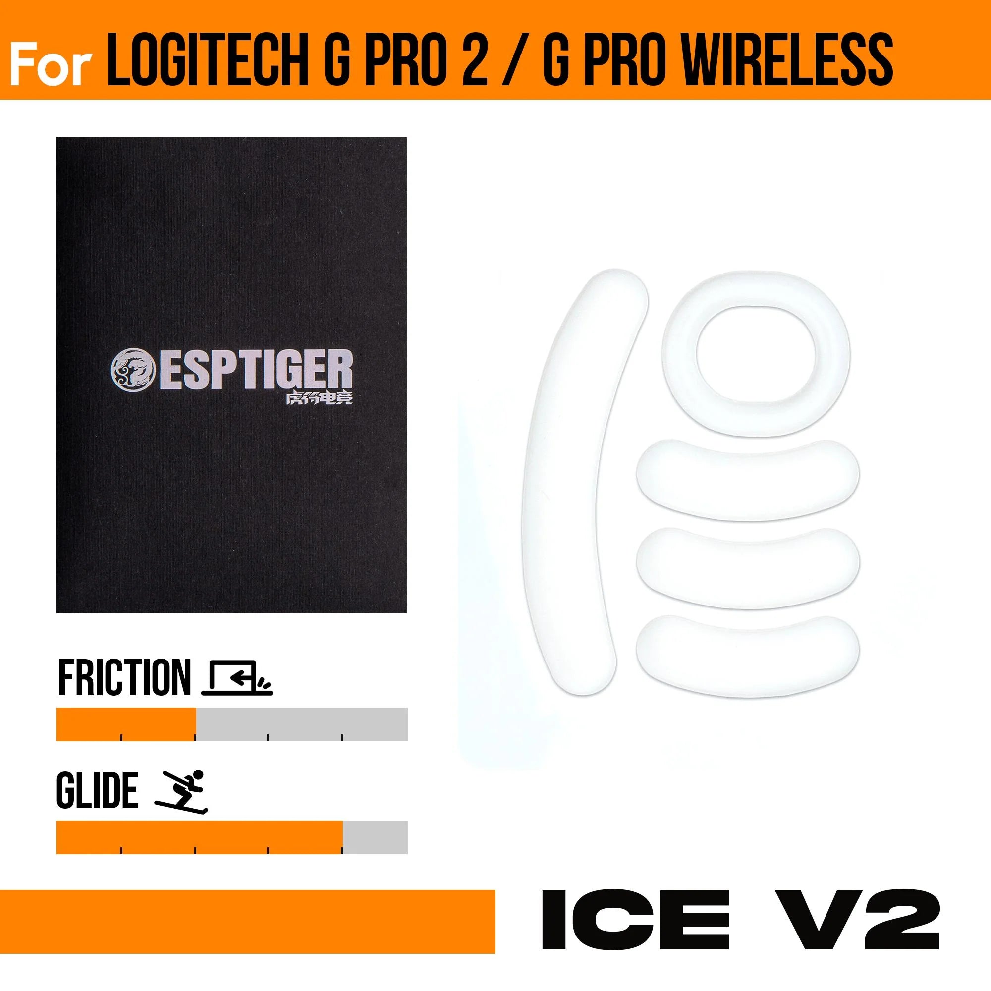 Esports Tiger ICE V2 - Logitech G Pro Wireless / PRO 2