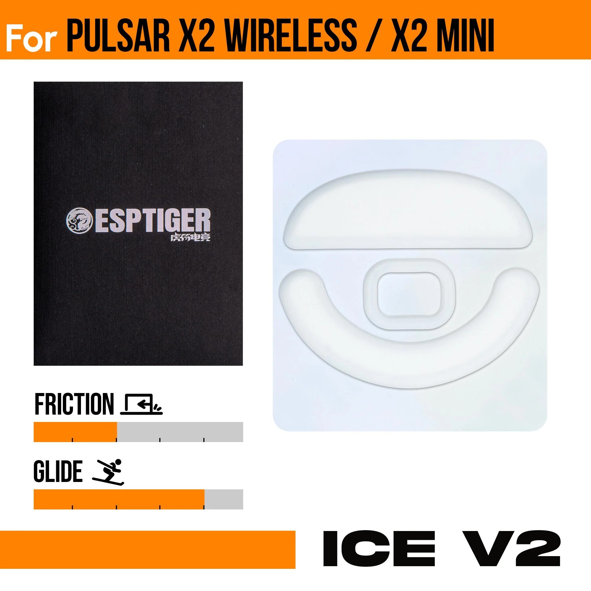 Esports Tiger ICE v2 - Pulsar X2 / X2 Mini / X2V2 / X2V2 Mini / X2H / X2H Mini