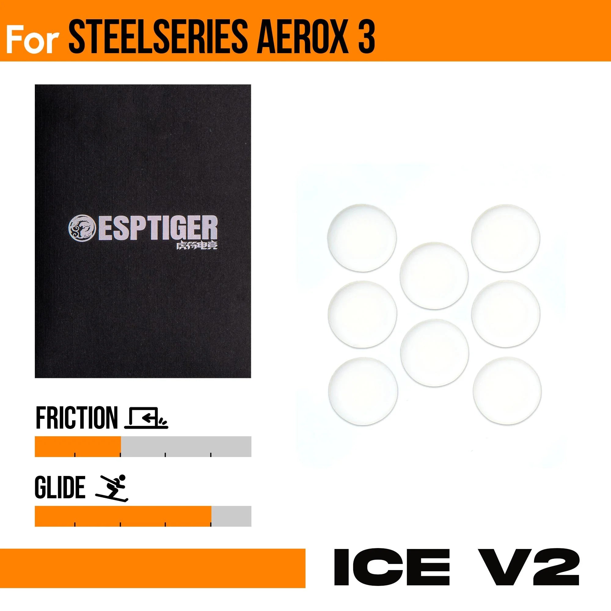 Esports Tiger ICE V2 - Steelseries Aerox 3 Wired / Wireless