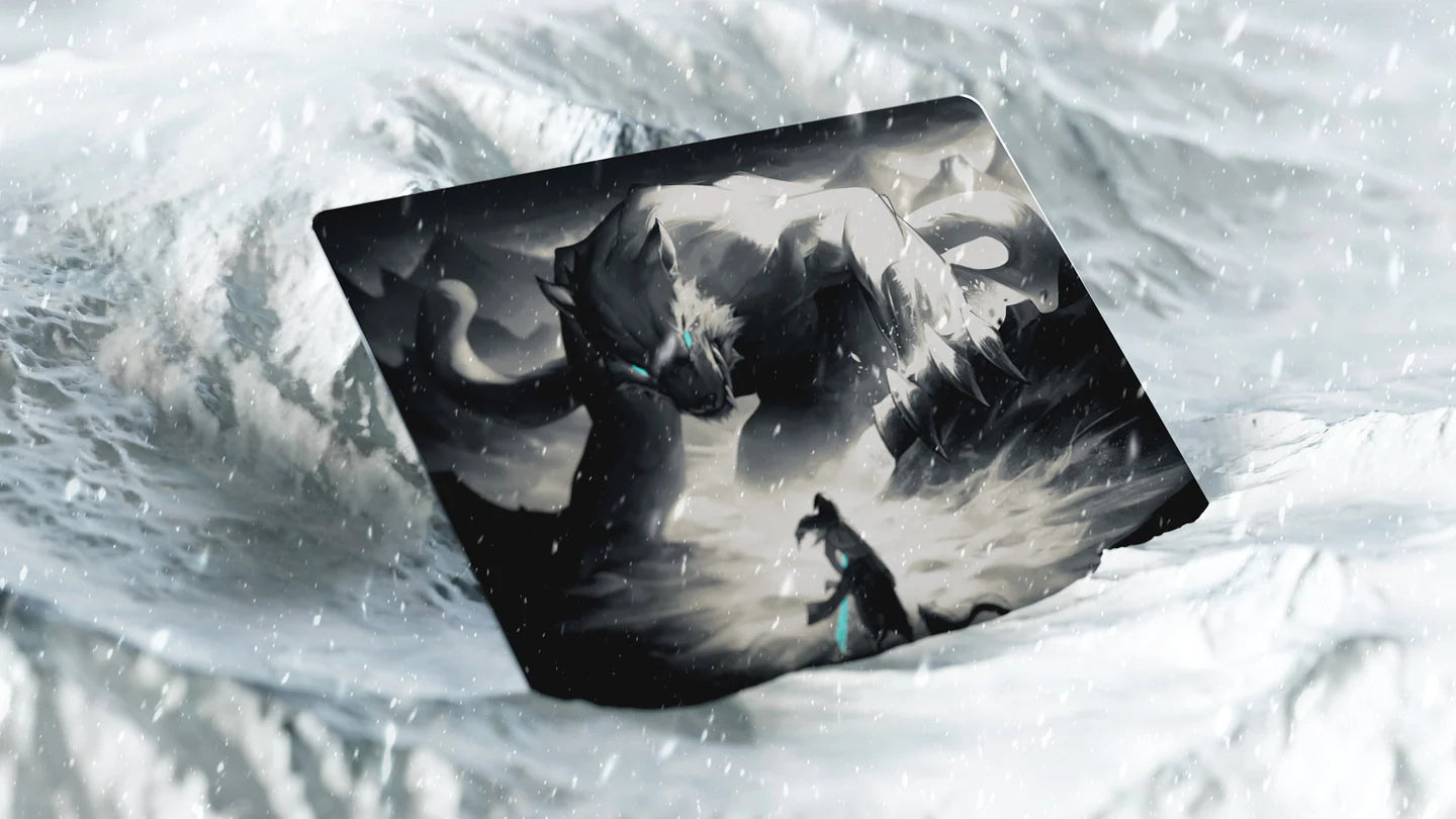 マウス・トラックボール Tekkusai The Beast The Beast by Tekkusai - Glass Mousepad