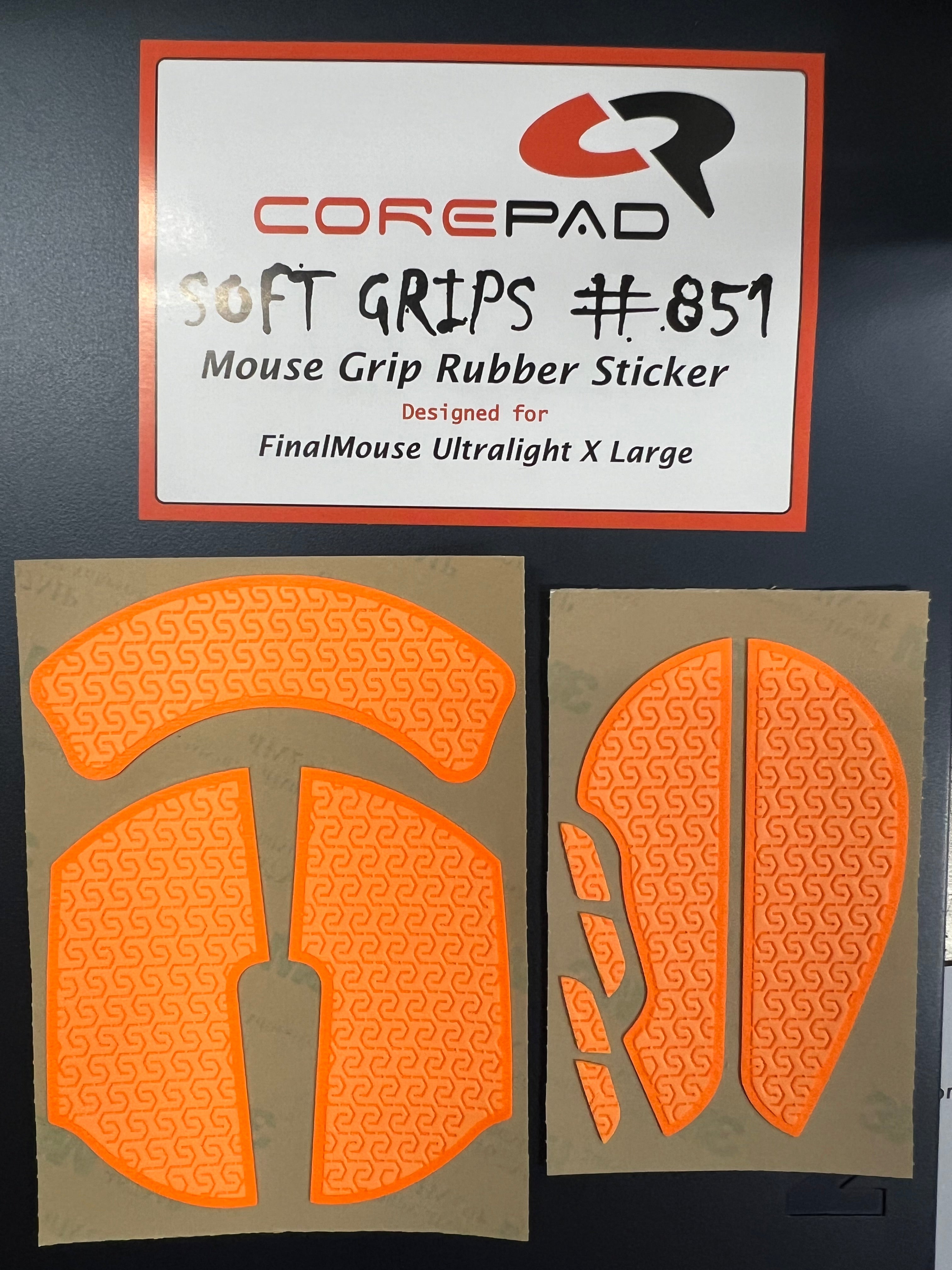 Corepad Grips - Finalmouse Ultralight X - LARGE (Tiger)