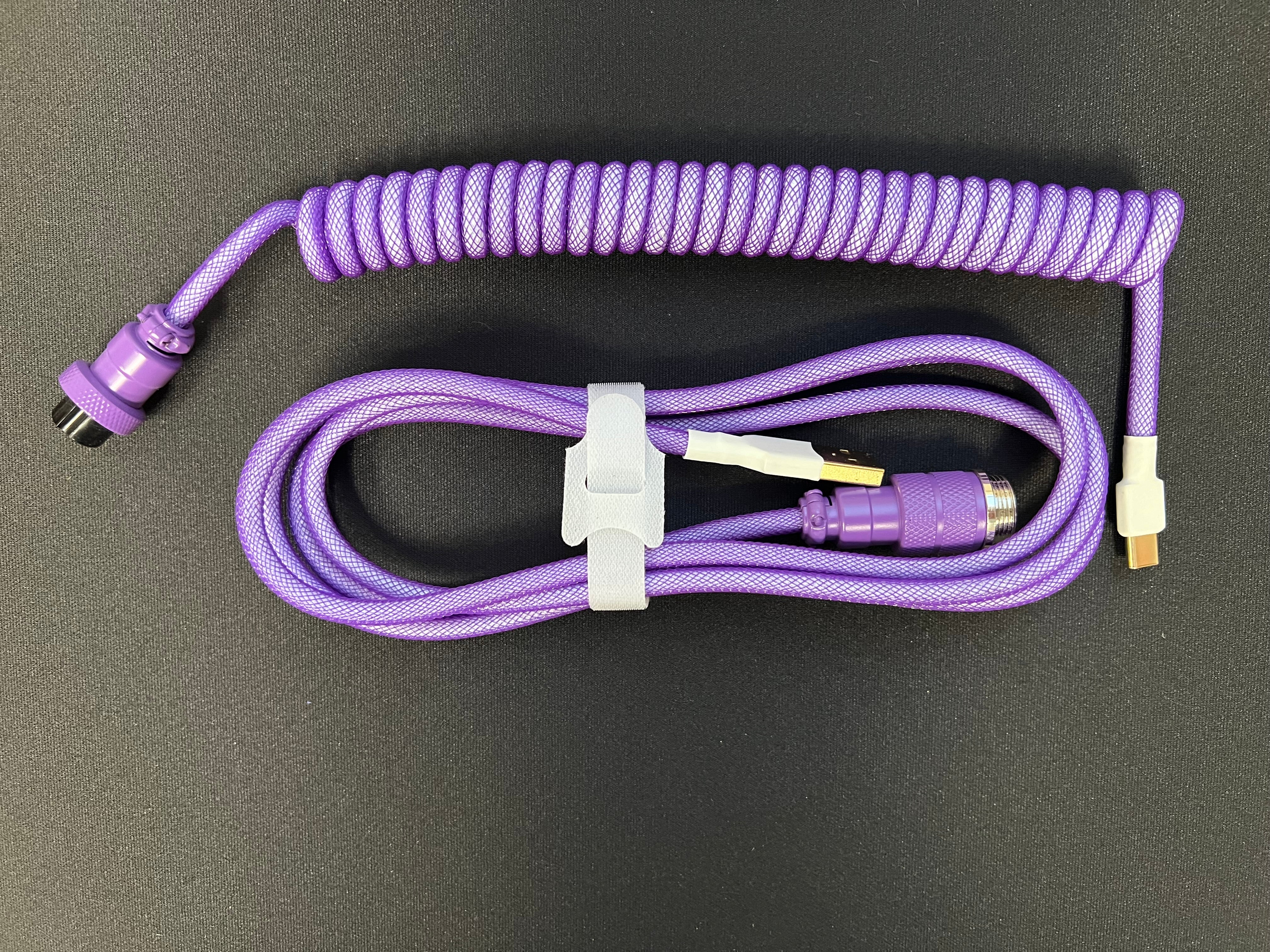 Purple/Purple/White/White - Coiled