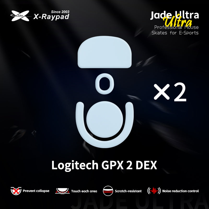 Jade ULTRA Skates - Logitech G Pro X Superlight 2 DEX